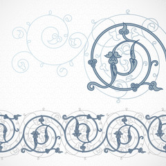 Islamic floral pattern