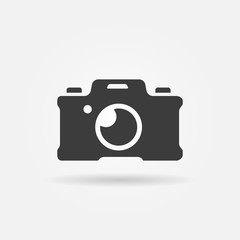 Photo camera icon or logo