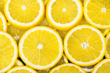 Lemon slices background