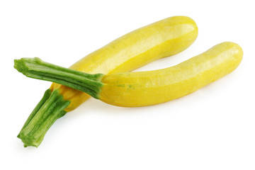 zucchini, isolated