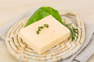 Yellow cheese