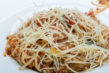 Pasta bolognese
