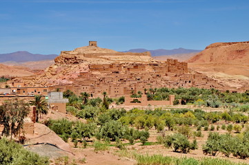 Ait Benhaddou Ksar Kasbah near Ourzazate in Morocco