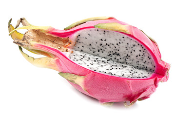 Dragon Fruit on white background