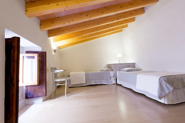 Majorca Balearic indoor house in Balearic Mediterranean style