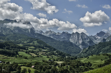 Plakat Pyrenees Mountains Landscape