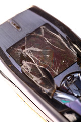 Damaged mobile phone