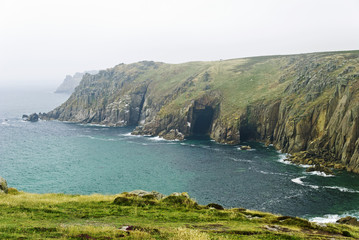 Fototapeta premium Cliffs near Land's End, Cornwall, England