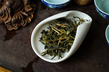 Tea chinese closeup