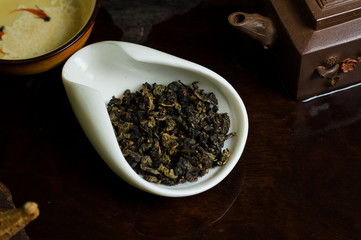 Tea chinese closeup