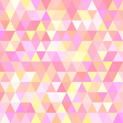 Fototapeta premium Vector illustration of a background with triangles