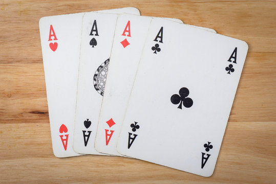 Cards Game Ace poker Black
