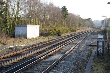 Fototapeta na wymiar London To Brighton Railway