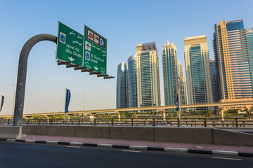 Obraz premium Dubai was the fastest developing city in the world between 2002