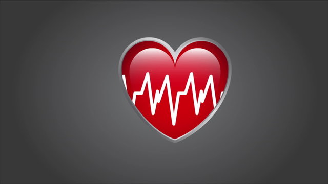 Heartbeat Design, Video animation, HD 1080