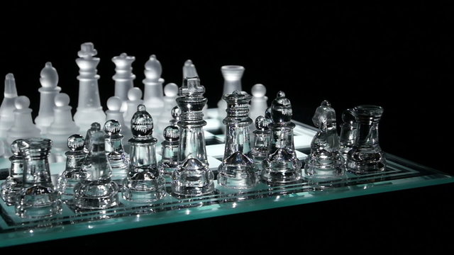Move in chess on chesboard