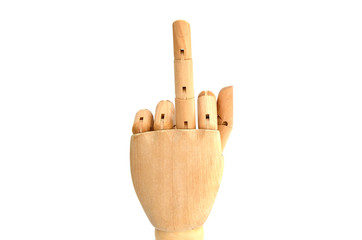 Gliederhand Mittelfinger