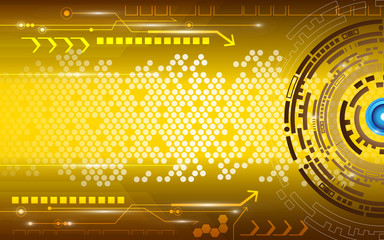 gold circle abstract background