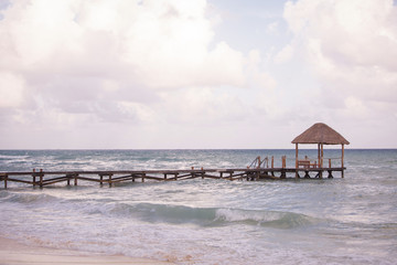 Tropical Beach Cabana