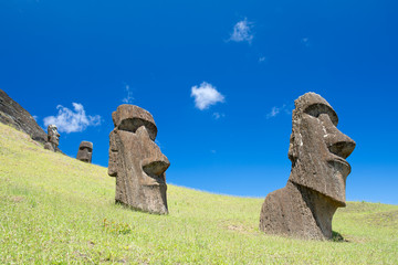 Moai (Osterinsel, Rapa Nui)