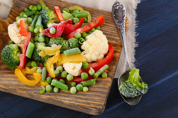 Frozen vegetables