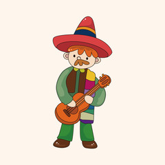 Mexican theme elements