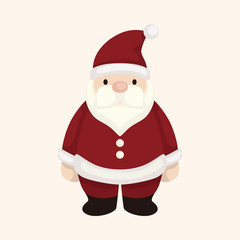 santa claus theme elements