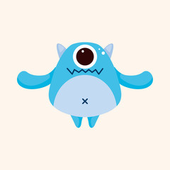 bizarre monster theme elements