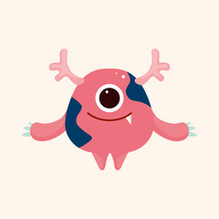 bizarre monster theme elements