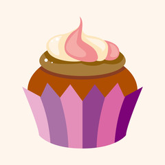 decorating cake theme elements