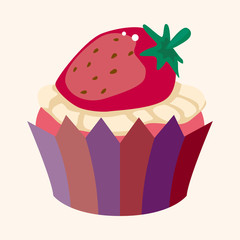 decorating cake theme elements
