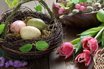 easter and spring concept