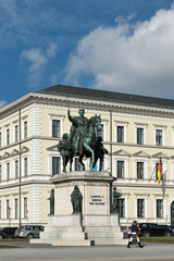 Obraz premium Ludwig I. - Denkmal in München