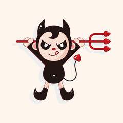 devil theme elements