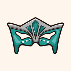 party mask theme elements