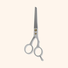 hair products theme scissors elements