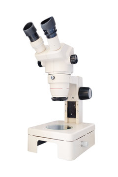 Equipment for conducting experiments in laboratory. Microscope