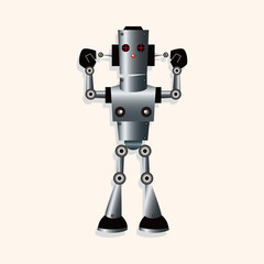 robot theme elements