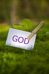 God