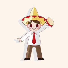Mexican theme elements