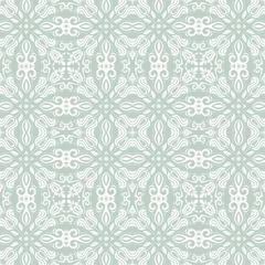 Kissenbezug Orient Seamless Vector Pattern. Abstract Background © Fine Art Studio