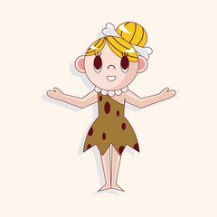 caveman theme elements