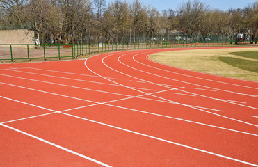 Running track
