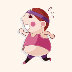 fatty theme elements