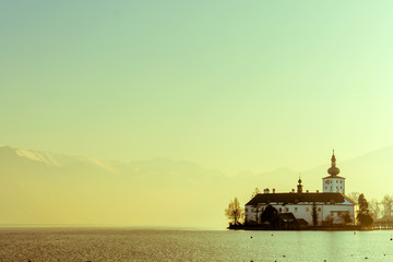 Obraz premium Österreich, Gmunden, Schloss Ort
