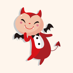 devil theme elements