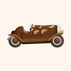 transportation car theme elements