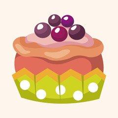 decorating cake theme elements