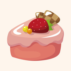 decorating cake theme elements