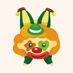 clowns theme elements